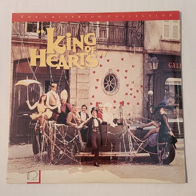 DISQUE LASER VIDÉODISC King Of Hearts Scellé Collection Criterion Alan