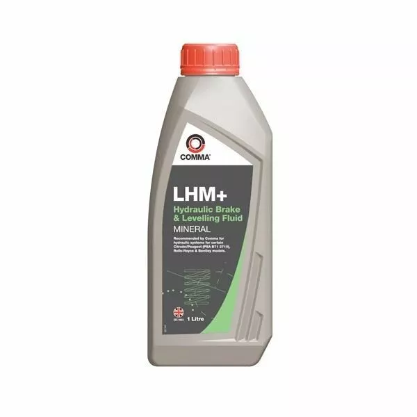 Comma Hydraulic Oil Lhm Plus Hydraulic Brake & Levelling Fluid 1 Litre Lhm1L