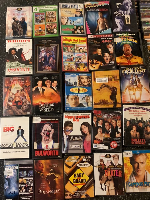 #34 80's & 90's Drama & Comedy DVD  LOT PICK & CHOOSE $4 Flat Combined Shipping