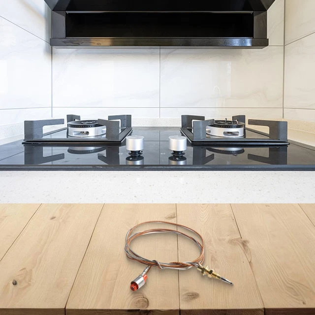 AIKEOU Brûleur à Gaz Thermocouple Pour Cuisinière Encastrable Tête En