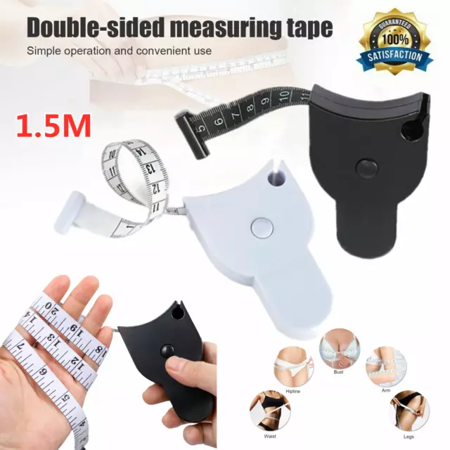 BODY MEASURING TAPE 60 150CM 1.5M RULER SEWING TAILOR SEAMSTRESS