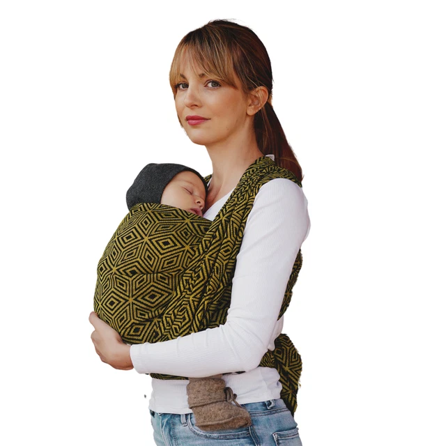 Écharpe de portage Little Frog - Golden Cube - taille 6 (4,6 m)