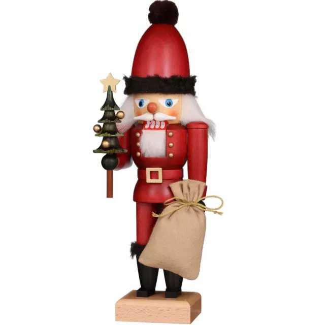 Christian Ulbricht Nutcracker Santa with Tree and Sack German 32-643