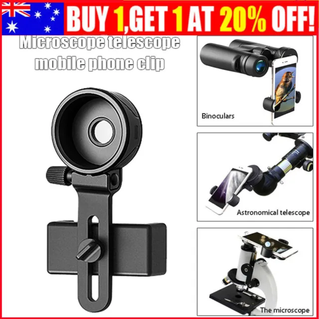 Smart Phone Adapter Mount Holder Clamp For Universal Monocular Telescope Bracket