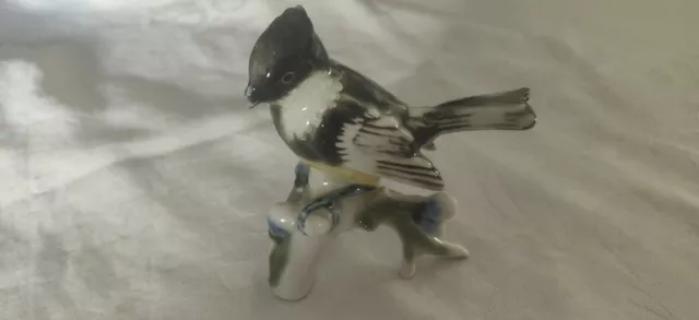 Aus einer Auflösung: tolle alte Porzellan Figur eines Vogels