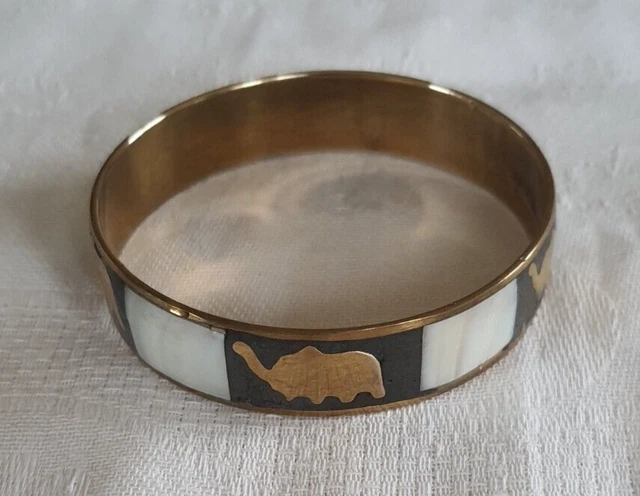 BRACELET ANCIEN EN micro-mosaïque sur laiton EUR 59,00