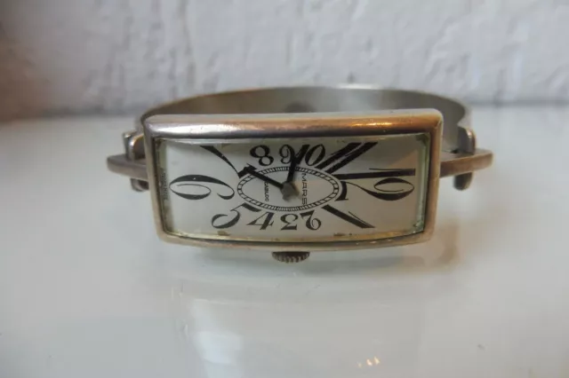 schöne, alte Armbanduhr , Spangenuhr , Mars Swiss Made, 800 Silber