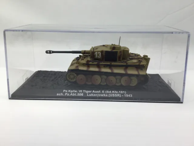 Combat Tank Collection 1:72 - Pz.Kpfw.V1 Tiger Ausf.E - Lukanjowka (USSR) - 1943