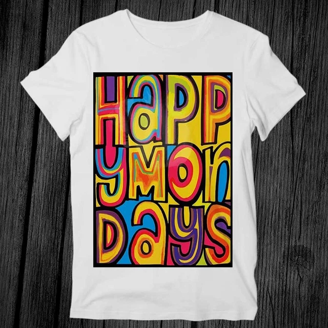 T-shirt Happy Mondays Indie Dance Madchester anni '90 Bez adulto top unisex 203