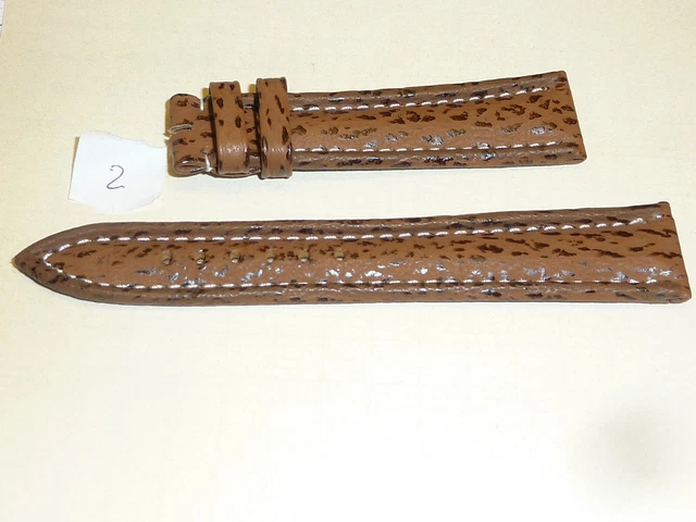 Bracelet De Montre Chopard 23mm En Cuir Noir - Neuf Sans étiquette, Largeur 23/20mm