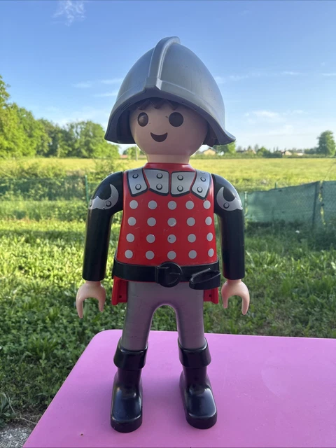 Grande Figurine Playmobil Chevalier XXL 65 Cm – Présentoir Publicitaire Allemand