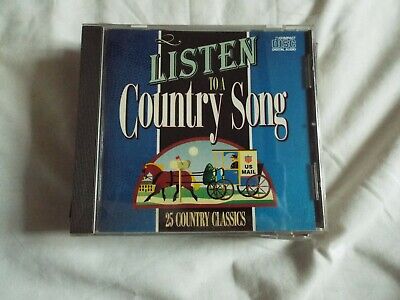 Listen To A Country Song 25 Country Classics Music  Cd