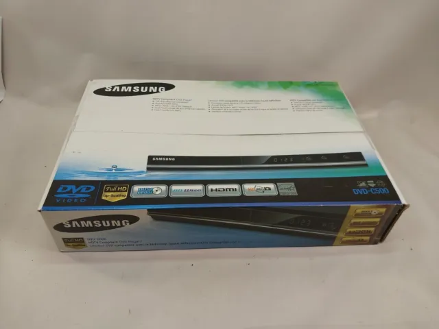 Brand NEW Samsung (DVD-C500) HDTV Compliant  Upconverting DVD Player & HDMI