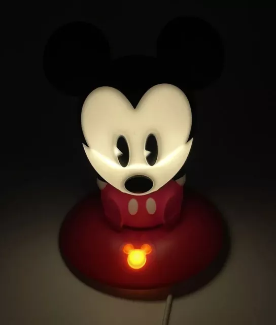 Phillips Disney Soft Pals Mickey Mouse Rechargeable Night Light Charger Cable