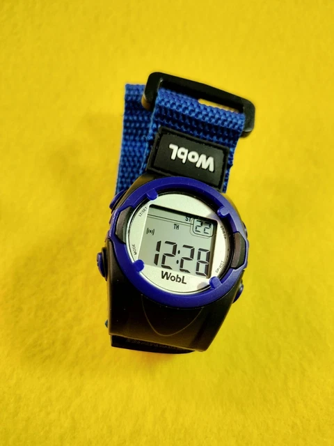 WOBL WATCH 8 Alarm Vibrating Reminder Watch BLUE EUR 48 19