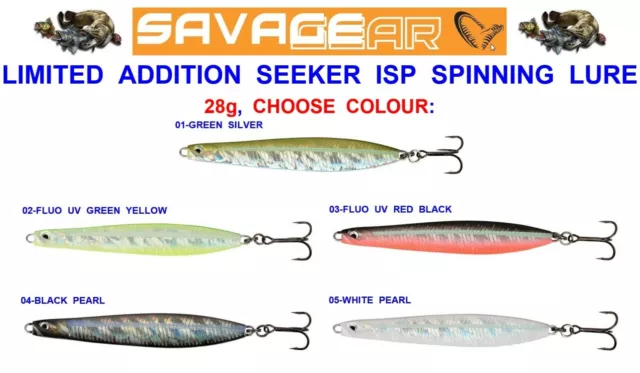 SAVAGE GEAR SEEKER ISP Super Series Lures - Bass Sea Trout Salmon