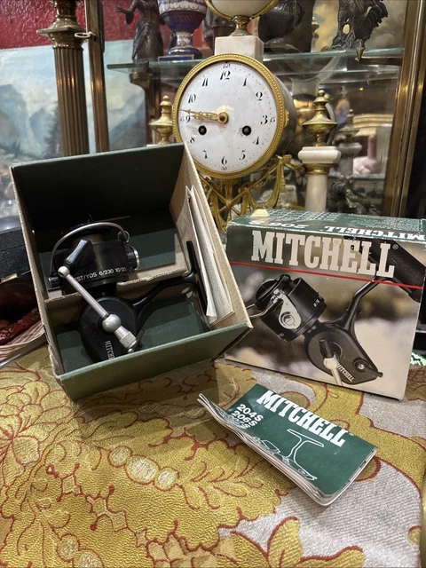 Moulinet De Pêche Vintage Garcia Mitchell 410 - Grande Vitesse - Fabriqué En France
