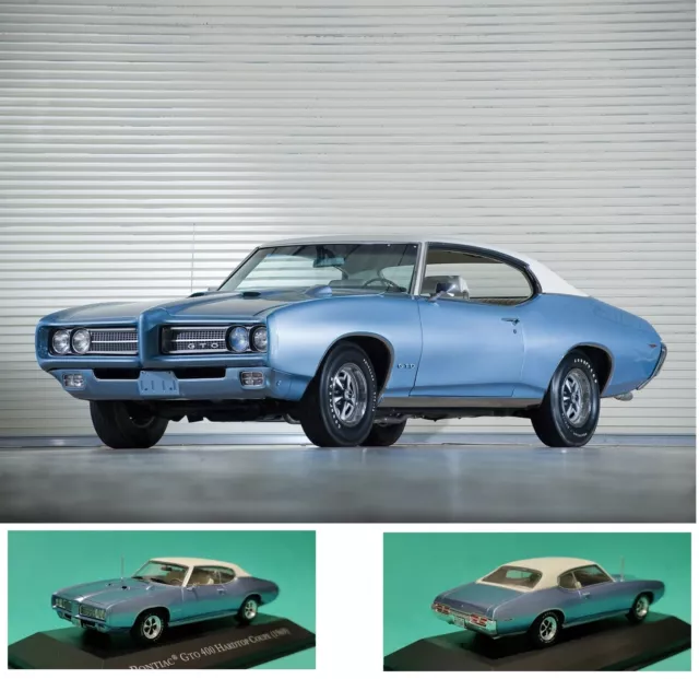 PONTIAC GTO 400 HARDTOP COUPE (1969). 1/43 diecast. IXO. US