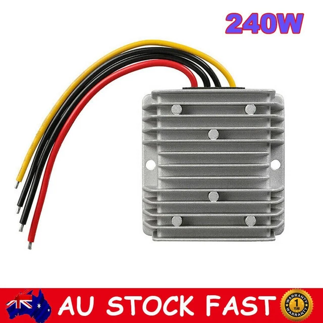 Waterproof DC 24V to DC 12V 20A 240W Step Down DC/DC Power Converter Regulator