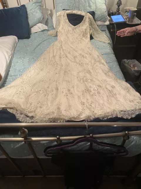 Monsoon grace best sale bardot wedding dress