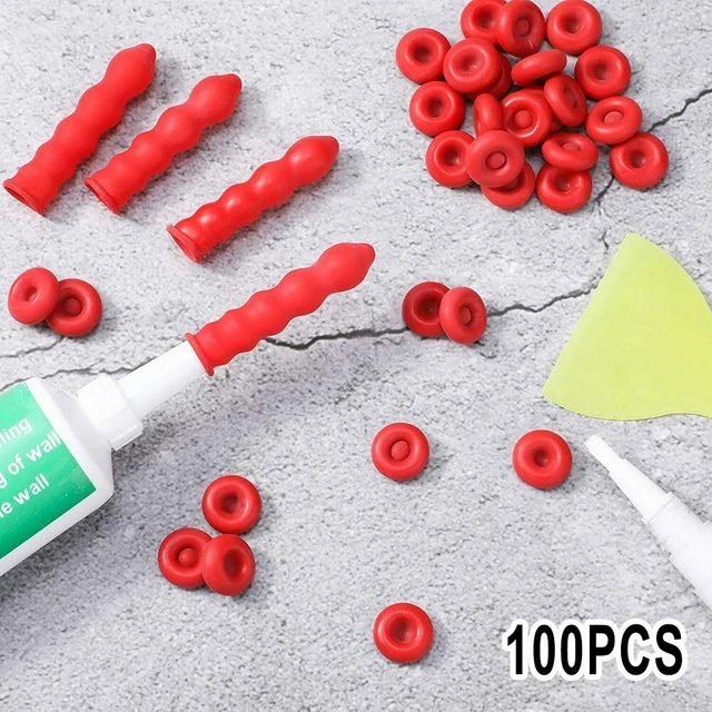 Pratici Accessori Cappuccio Caulk Utili 7x7x4cm Per Sigillatura e Conservazione 3