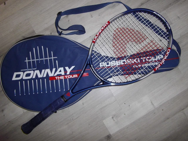Raquette tennis SLAZENGER Quadro très bon état avec housse bandoulière - Sport & Plein air