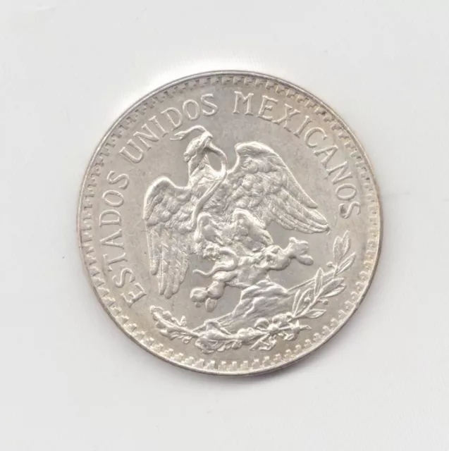 Mexico Silver Uncirculated 1935 50 Centavos-Lot C10