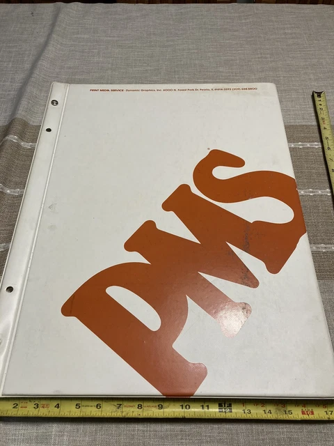 Pms Stampa Media Servizio - Dinamico Immagini - Vintage Clip Arte 1988 (MH253-D)