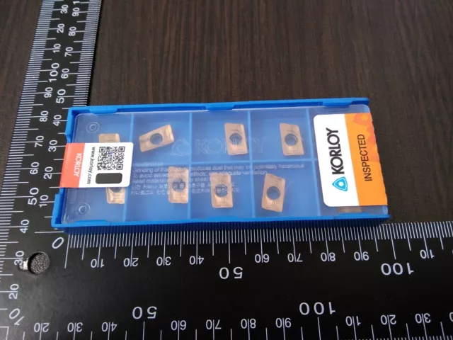KORLOY APMT 11T3PDSR-MM PC3700 10 PCS Original carbide inserts