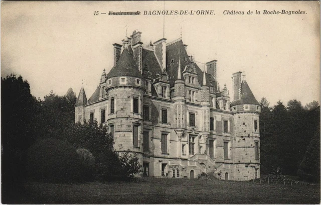 CPA Bagnoles de L'Orne Chateau de la Roche Bagnoles FRANCE (1053989)