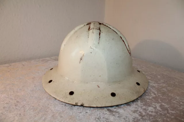 Feuerwehrhelm Helm Feuerwehr Petitcollin Fire Helmet 30er 40er Jahre WW2 WK2