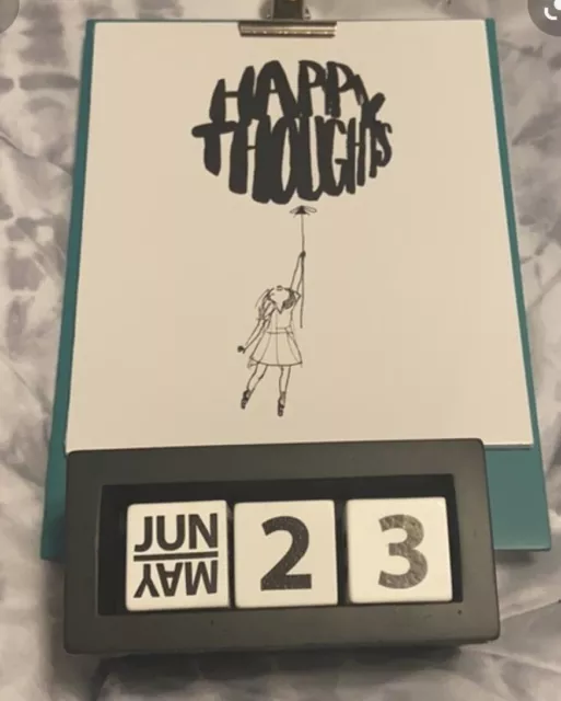 HALLMARK PERPETUAL CALENDAR With Drawings By Daniel Miyares 14.99