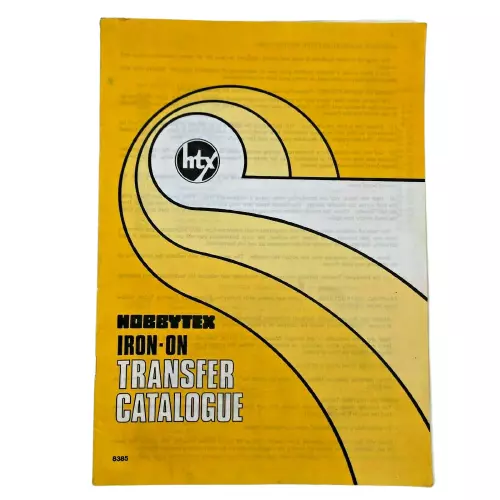 Hobbytex Iron-On Transfer Catalogue Vintage