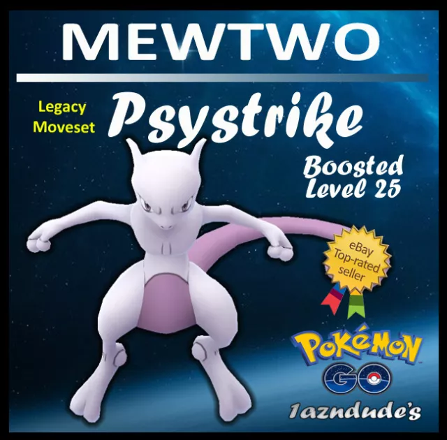 Pokemon Trade GO - Mewtwo 2400+ CP Shadow Ball/Psystrike & 3 Moves for PVP  Ultra