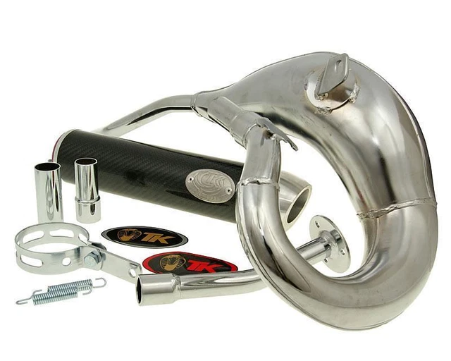 Pot d'échappement TURBO KIT Bufanda RQ Chromé - Rieju MRX 50 AM6