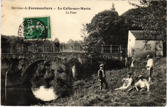 CPA La Celle-sur-Morin - Le Pont - Environs de Faremoutiers (1038736)
