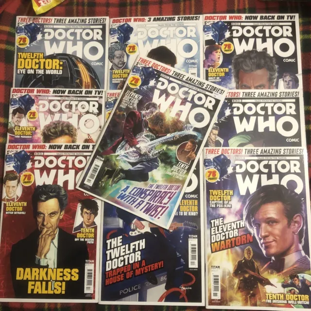 10 x Dr Who  Zeitschriften - BBC Tales From the Tardis Ausgaben 10 - 19 Titan Comics
