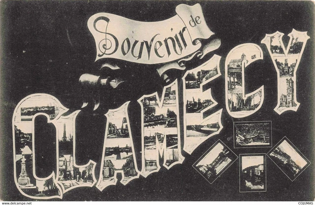 58 - CLAMECY - S05209 - Souvenir - Divers Aspects de la Ville - L3