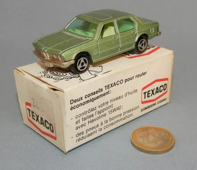 Majorette Promo Texaco 1980 réf 256 : BMW 733 Limousine