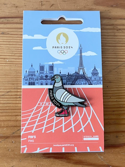 DUO PINS JO Paris 2024 Jeux Olympiques - Mascotte Et La Flamme