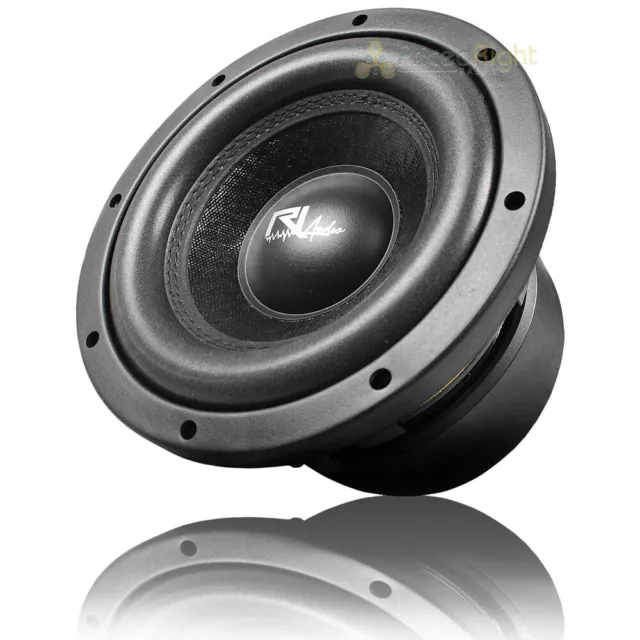 8" RI Audio Subwoofer 1000W Peak Power Dual 4 Ohm Energy Series Single Car Audio