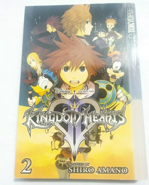 Kingdom Hearts II: Kingdom Hearts Vol. 2 by Amano Shiro (2008, Paperback)