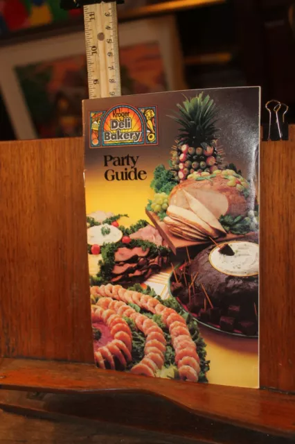Vintage 1970's Kroger Deli Bakery Party Guide