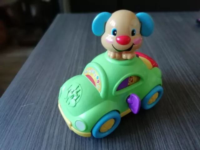 Fisher-Price Auto " Plaisir D'Apprendre " Auto roule et musicale (fourni sans pi