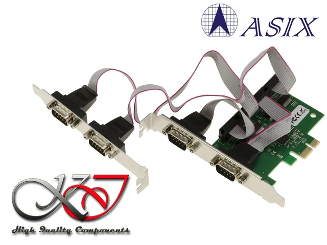 Scheda Di Espansione PCIe Per Porte Seriali E Parallele - RS232 DB9 + DB25 - Foto 8