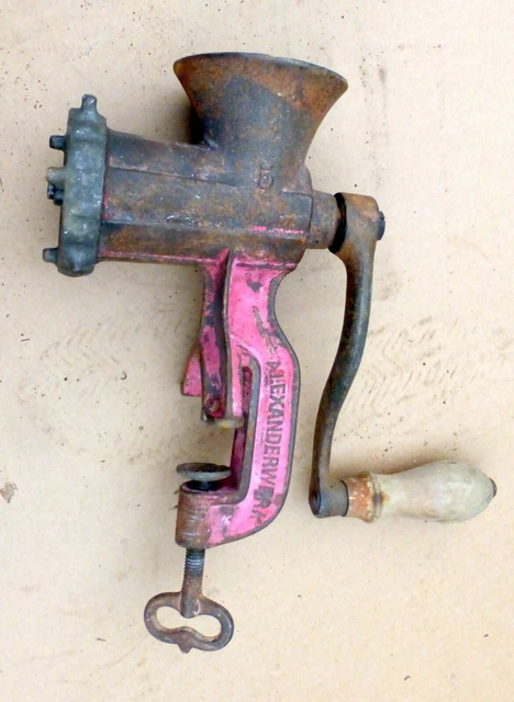 Hachoir à Viande Manuel ALEXANDERWERKE N°10 - Bouchèrie - Ancien - Vintage