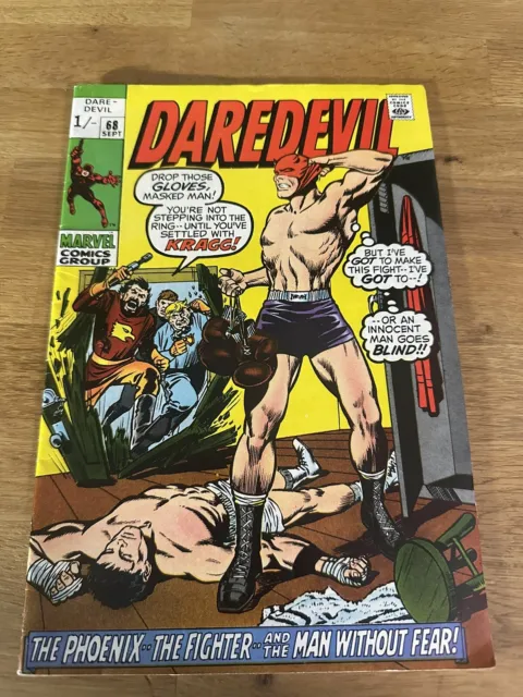 Daredevil #68 VFN- MARVEL ( Vol 1 1970) (2)