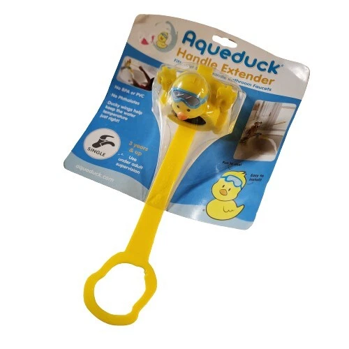 Aqueduck Single Handle Extender NEW yellow duck bathtub