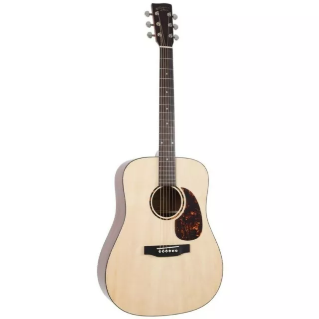 Recording King Model RD-G6 Dreadnought Acoustic Guitar Gloss Natural Finish