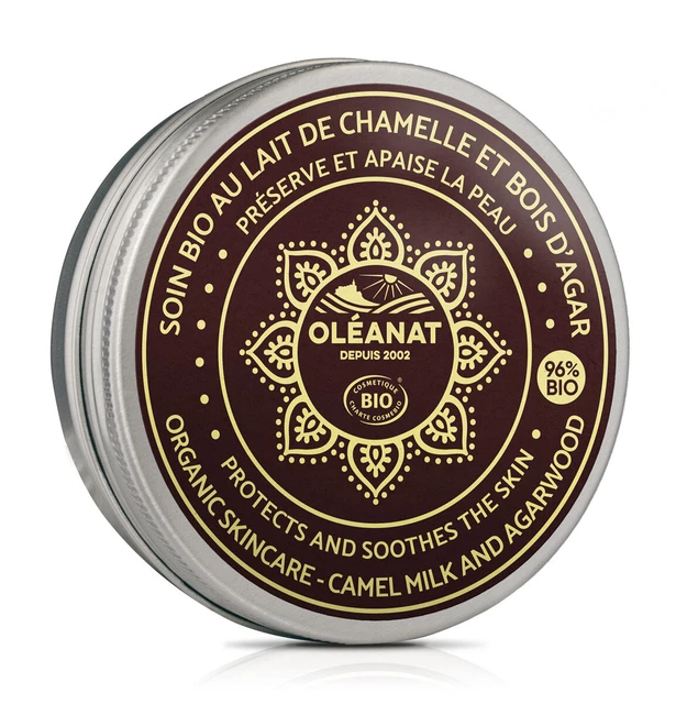 Oleanat Visage & Corps Baume Avec Organique Chamois Lait & Bois D'Agar 50ml